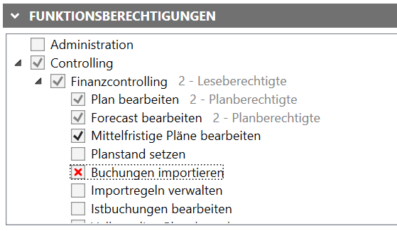 Beispiel Benutzer